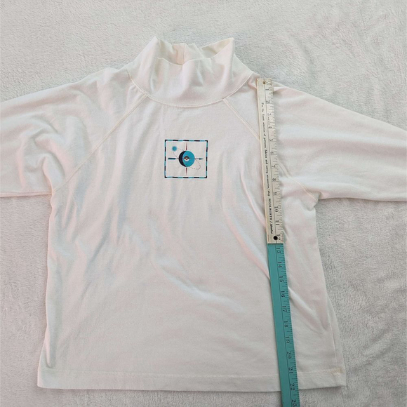 Esprit Vintage White Turtleneck - Picture 9 of 10